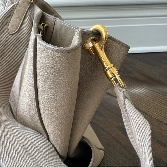 Celine Seau Sangle Bucket Bag in Grey / Taupe - Picture 7 of 11